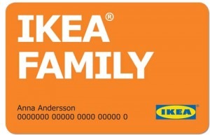 Carte Ikea Family 