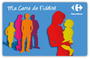  Carte de fidelite Carrefour