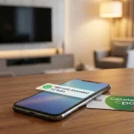 Carte Cetelem Cpay et notification d'extension de garantie sur smartphone.