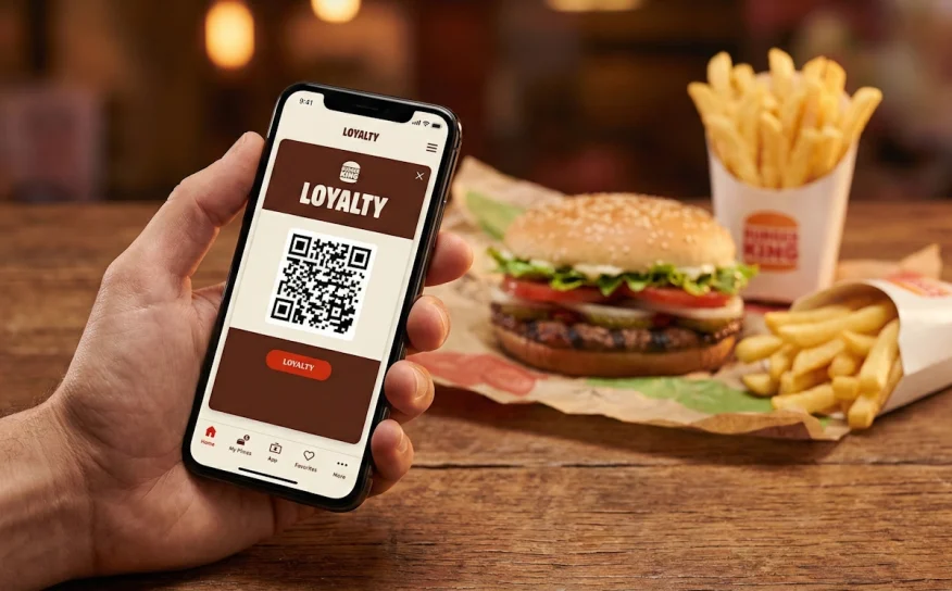 Application Burger King The Kingdom et menu Whopper gratuit.