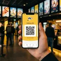 Application de fidélité Pathé montrant le cumul de CinéPoints sur smartphone.