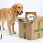 Livraison commande Zooplus avec utilisation des ZooPoints pour un cadeau chien.
