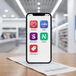 Comparatif des applications Fidall, Stocard, Joko et Shopmium sur smartphone.