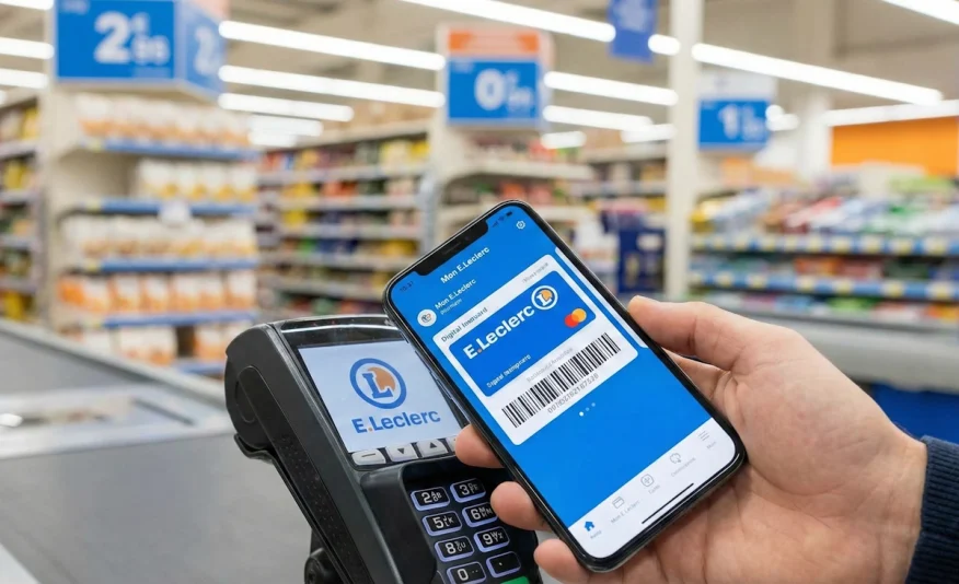Carte fidélité E.Leclerc application mobile et tickets