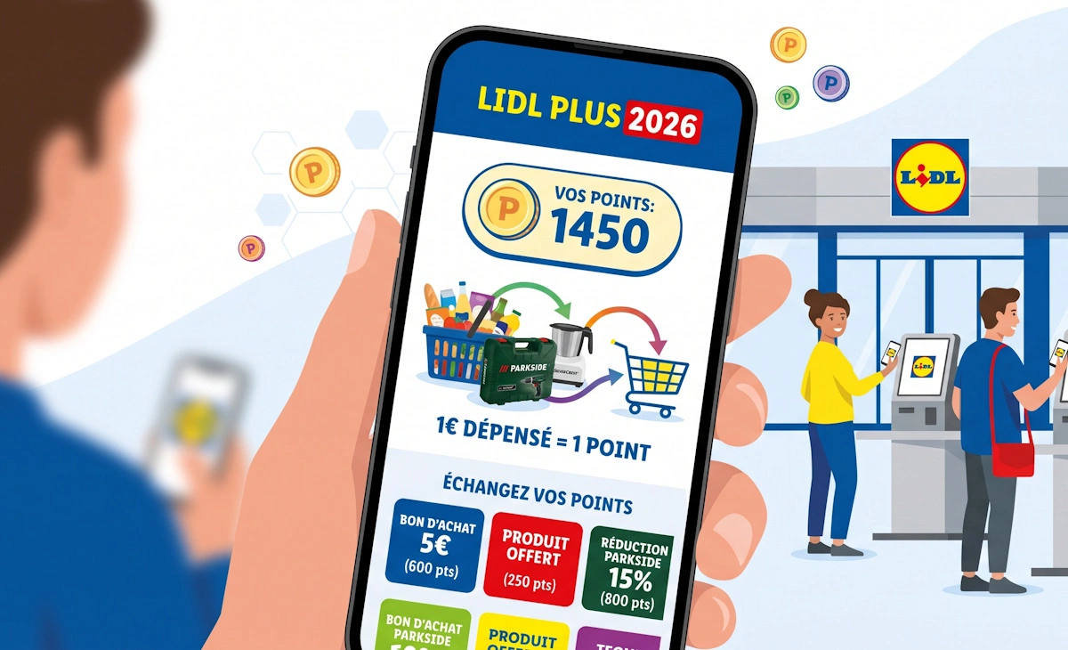 Featured image for “Fini le « Coup de Pouce » : Lidl Plus révolutionne son programme de fidélité en 2026 !”
