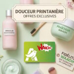 Carte fidélité Waaoh Auchan et produits de la foire à la beauté