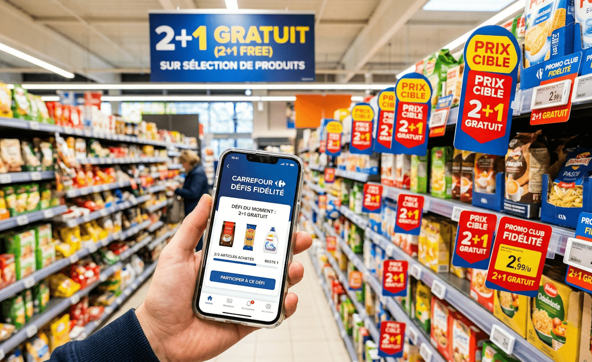 Featured image for “Carrefour : Opération 2+1 Offert et Défis Fidélité (13 – 19 Avril)”