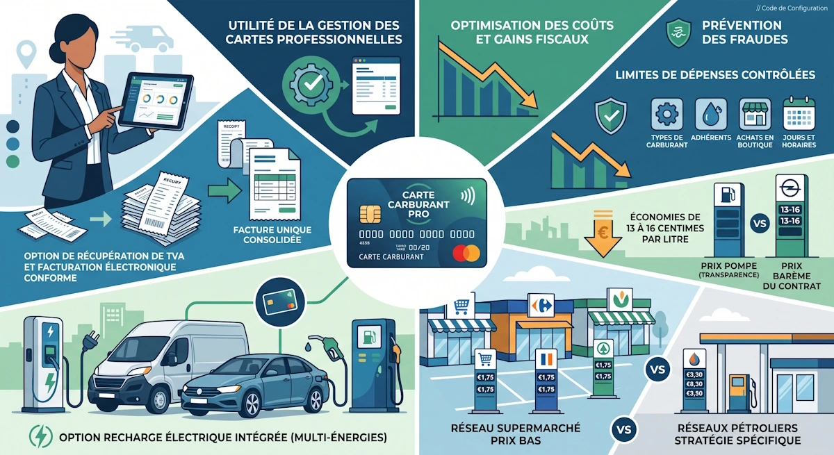 Featured image for “Classement et comparatif des cartes carburant pro mono-enseigne : le guide pour les professionnels”