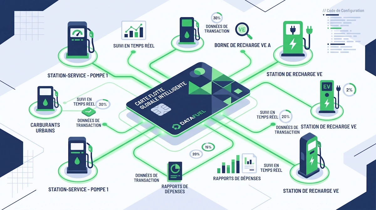Featured image for “Cartes carburant pro multi-enseignes : le comparatif 2026”