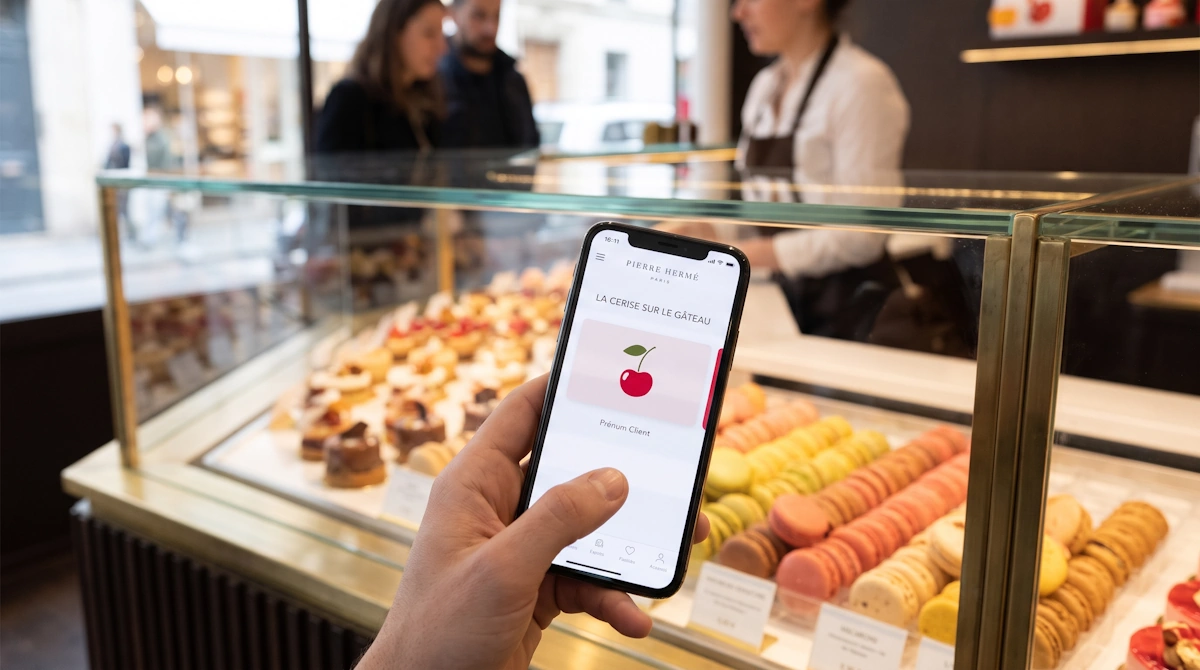Featured image for “Le Programme de Fidélité Pierre Hermé : L&rsquo;expérience « La Cerise sur le Gâteau »”